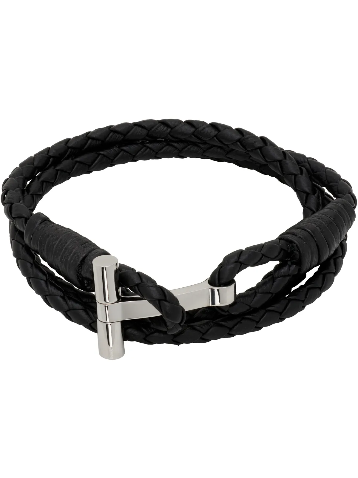 TOM FORD Braided Leather T ブレスレット - 画像1