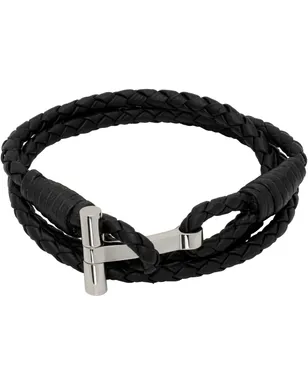 TOM FORD Braided Leather T ブレスレット - サムネイル1
