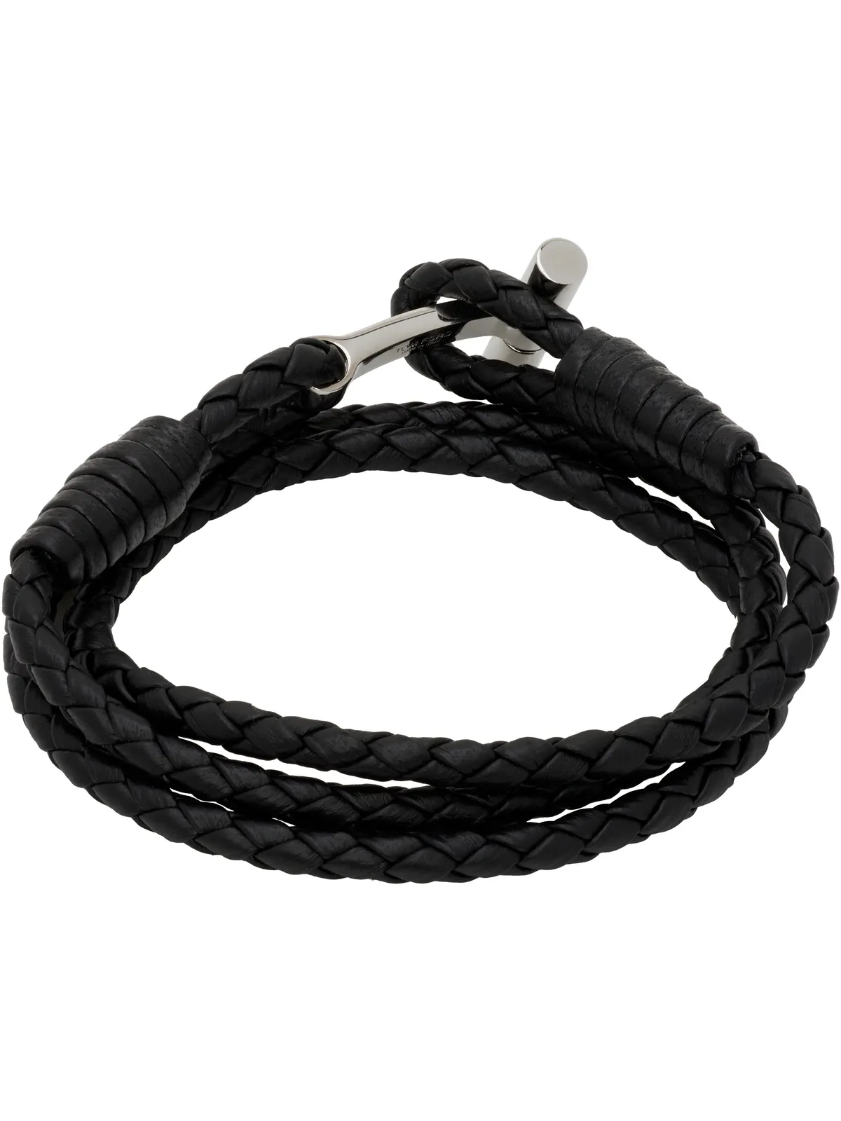 TOM FORD Braided Leather T ブレスレット - 画像2