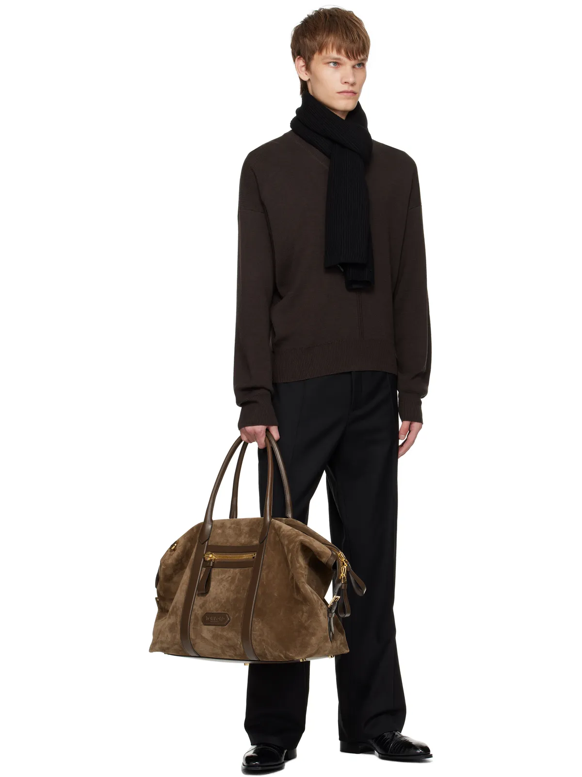 TOM FORD カシミヤ マフラー - 画像3