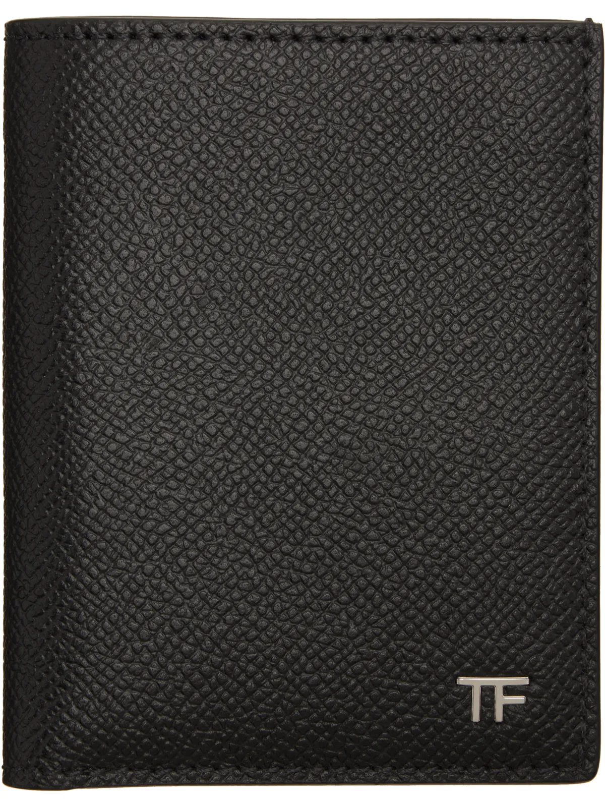 TOM FORD T Line スモール グレインレザー 二つ折りカードケース - 画像1