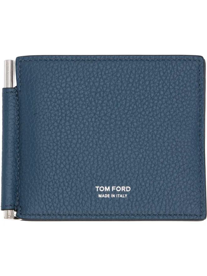 TOM FORD TOM FORD グレインレザー マネークリップ ウォレットの商品画像