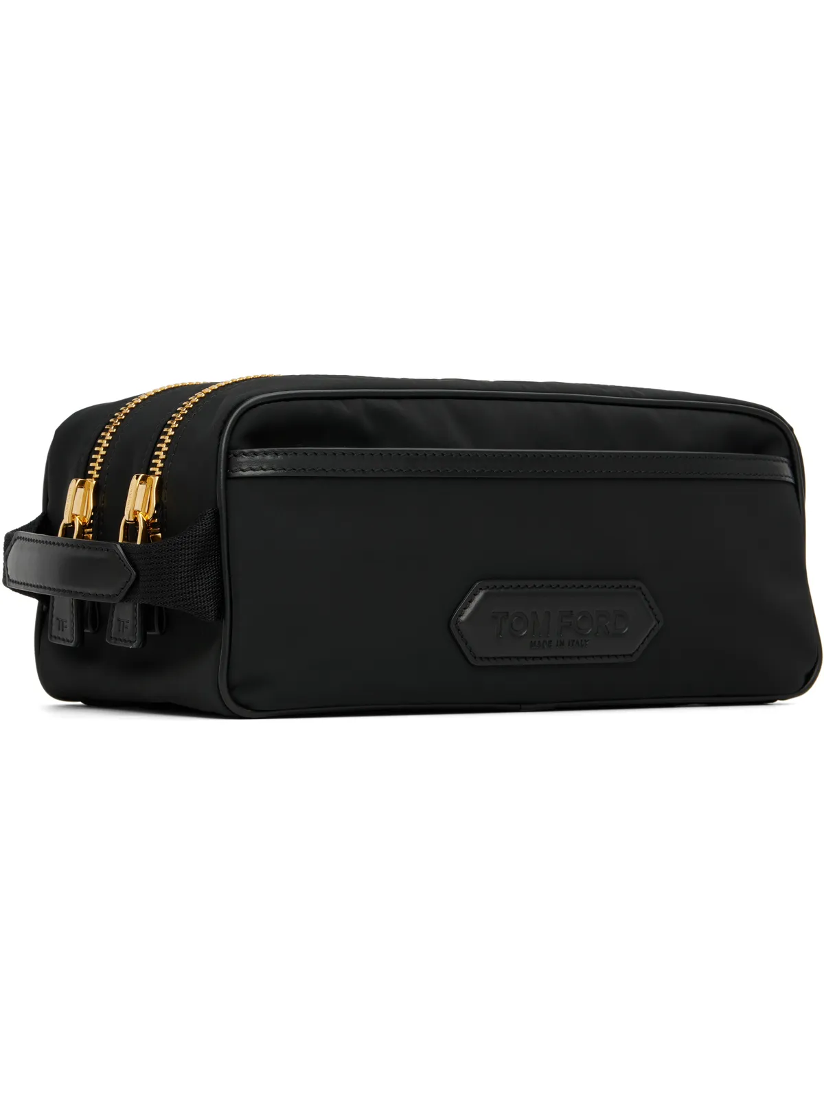 TOM FORD キャンバス ダブルジップ トラベルポーチ - 画像2