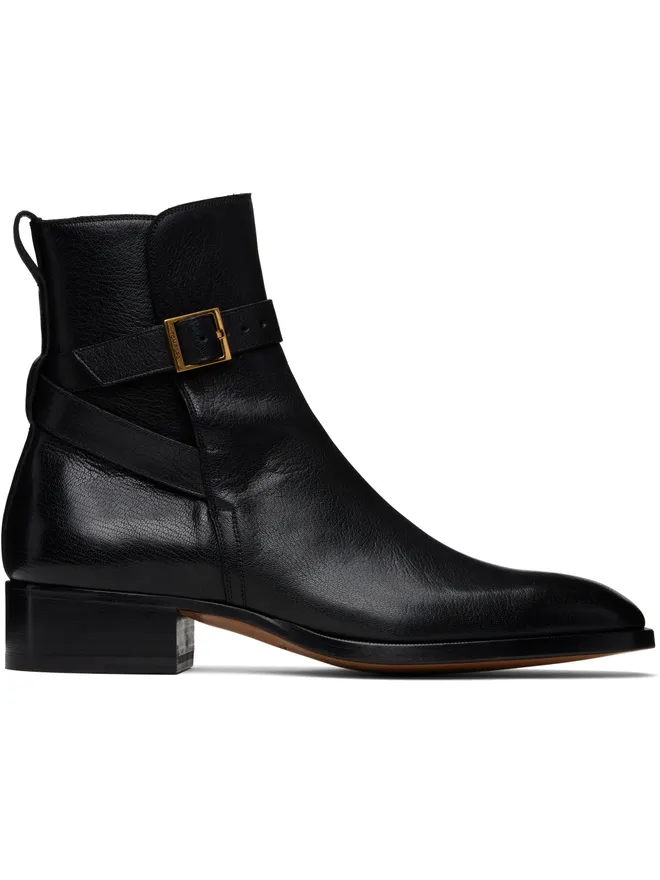 TOM FORD TOM FORD Supple Grain Kenneth バックルブーツの商品画像