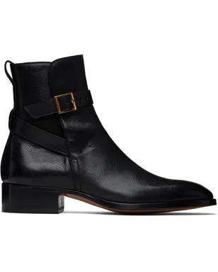 TOM FORD Supple Grain Kenneth バックルブーツ - サムネイル1