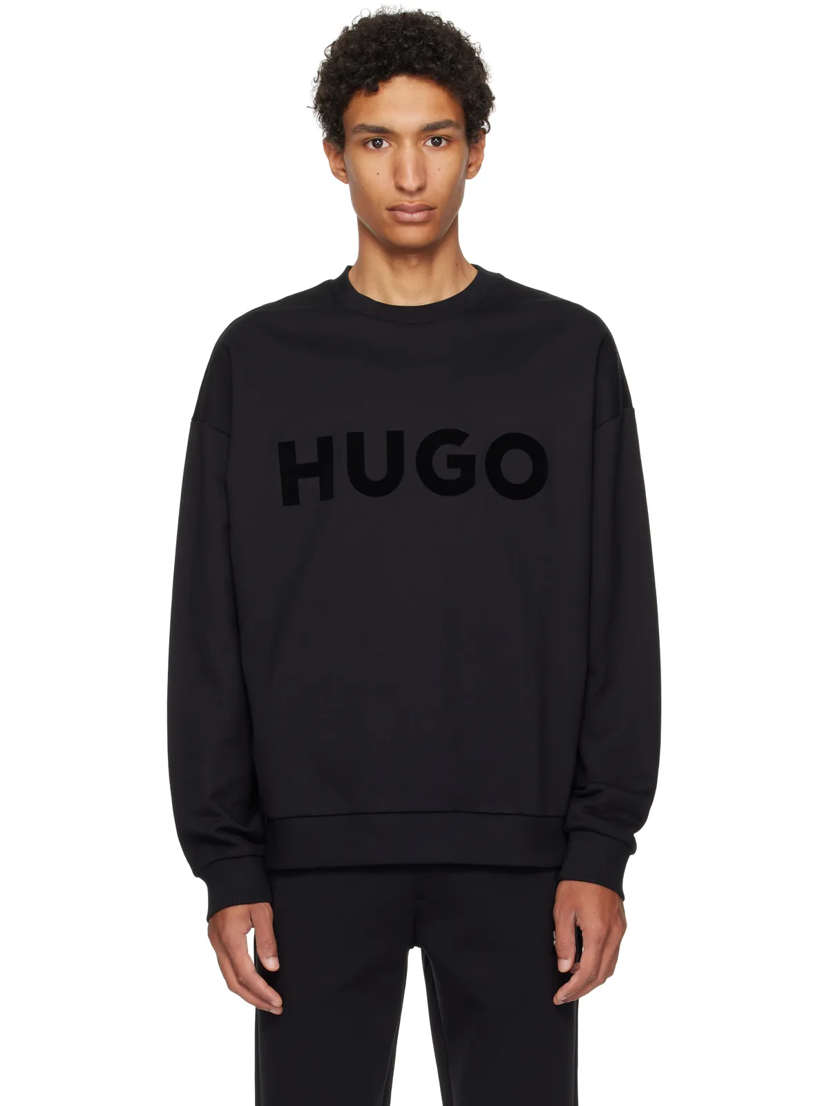 Hugo オーバーサイズフィット スウェットシャツ - 画像1