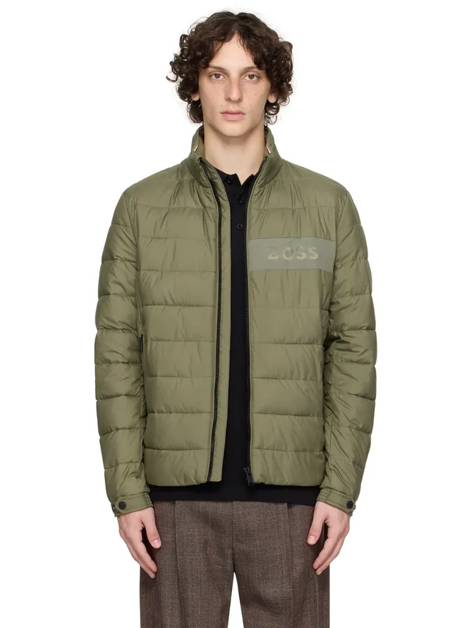 BOSS BOSS ウォーターリペレント レギュラーフィット ロゴ パファージャケットの商品画像