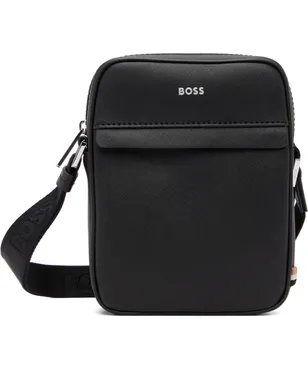 BOSS Signature Stripe Logo Detail リポーターバッグ - サムネイル1