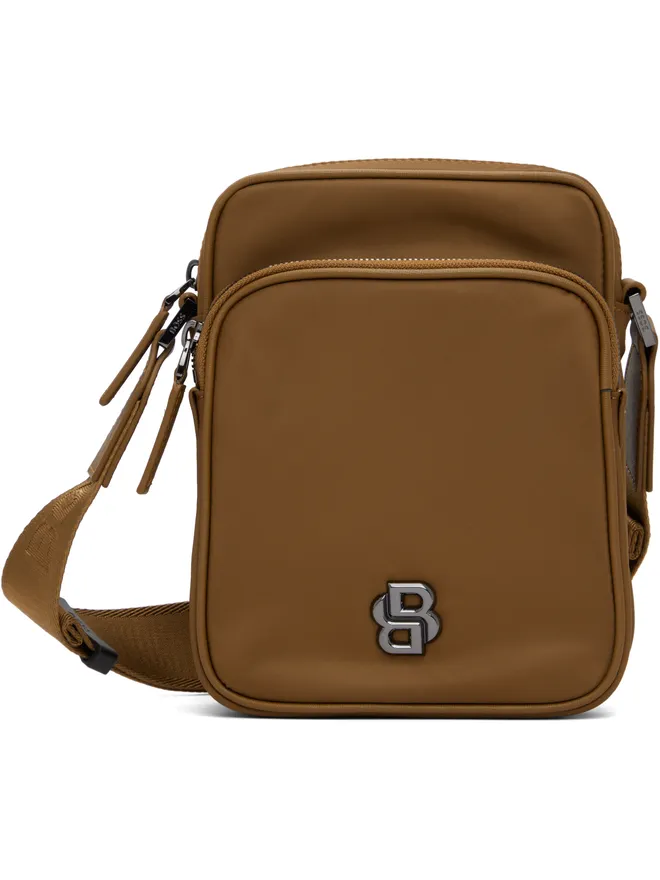 BOSS BOSS Double B モノグラム ツイル リポーターバッグの商品画像