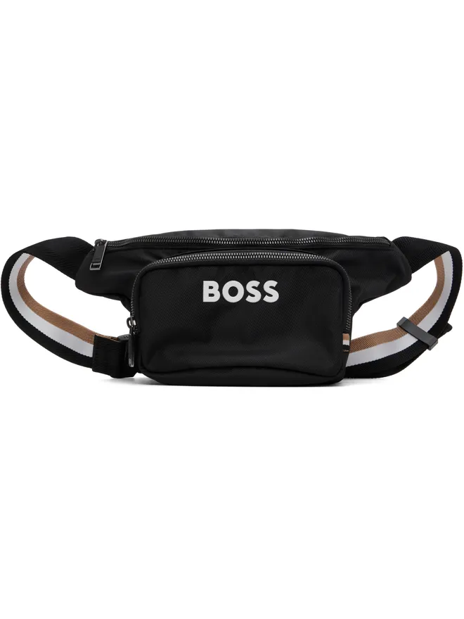 BOSS BOSS コントラストロゴ ストラクチャード ベルトバッグの商品画像
