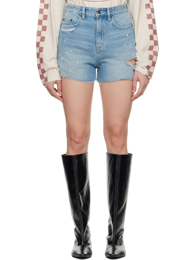 Ksubi Ksubi Rise N Hi Kut Out Surge デニムショートパンツの商品画像