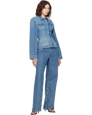 Ksubi Cinched Crop Tru ヴィンテージ デニムジャケット - サムネイル4
