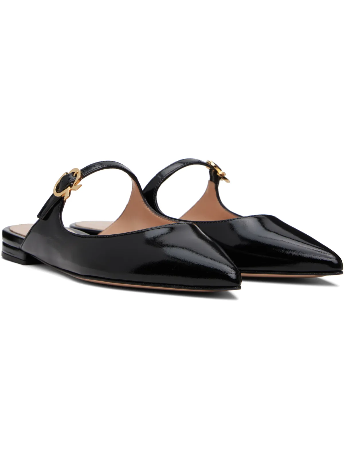 Gianvito Rossi Ribbon Jane Slide ミュール - 画像4