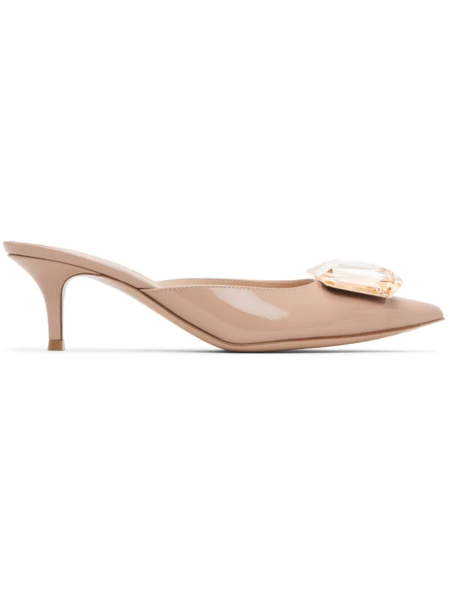 Gianvito Rossi Gianvito Rossi ベージュ Jaipur 55 ヒールの商品画像