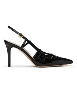 Gianvito Rossi ブラック Eloise 85 ヒール - サムネイル1