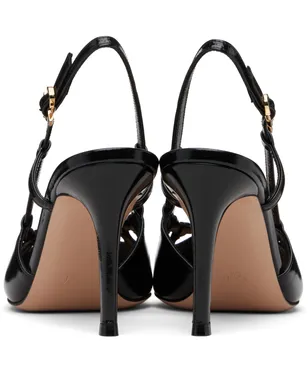 Gianvito Rossi ブラック Eloise 85 ヒール - サムネイル2