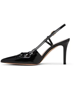 Gianvito Rossi ブラック Eloise 85 ヒール - サムネイル3