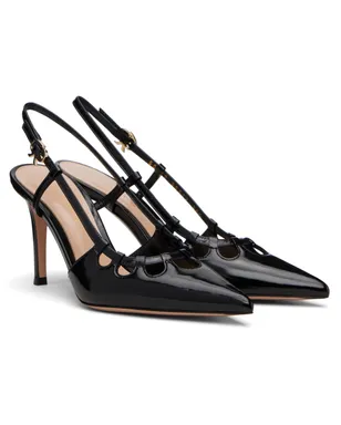 Gianvito Rossi ブラック Eloise 85 ヒール - サムネイル4