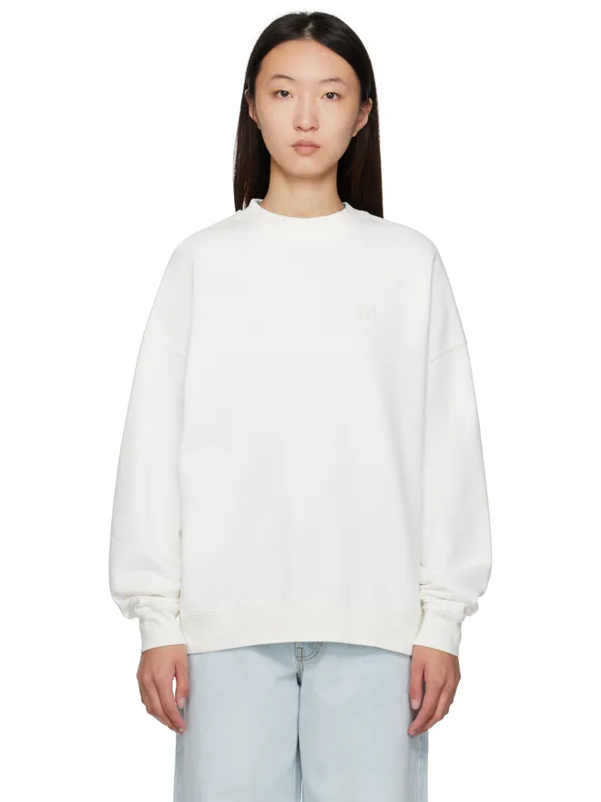 ANINE BING ANINE BING Miles Framed Monogram スウェットシャツの商品画像
