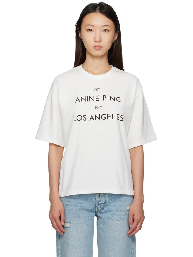 ANINE BING ANINE BING Rudy 'Anine Bing' Tシャツの商品画像