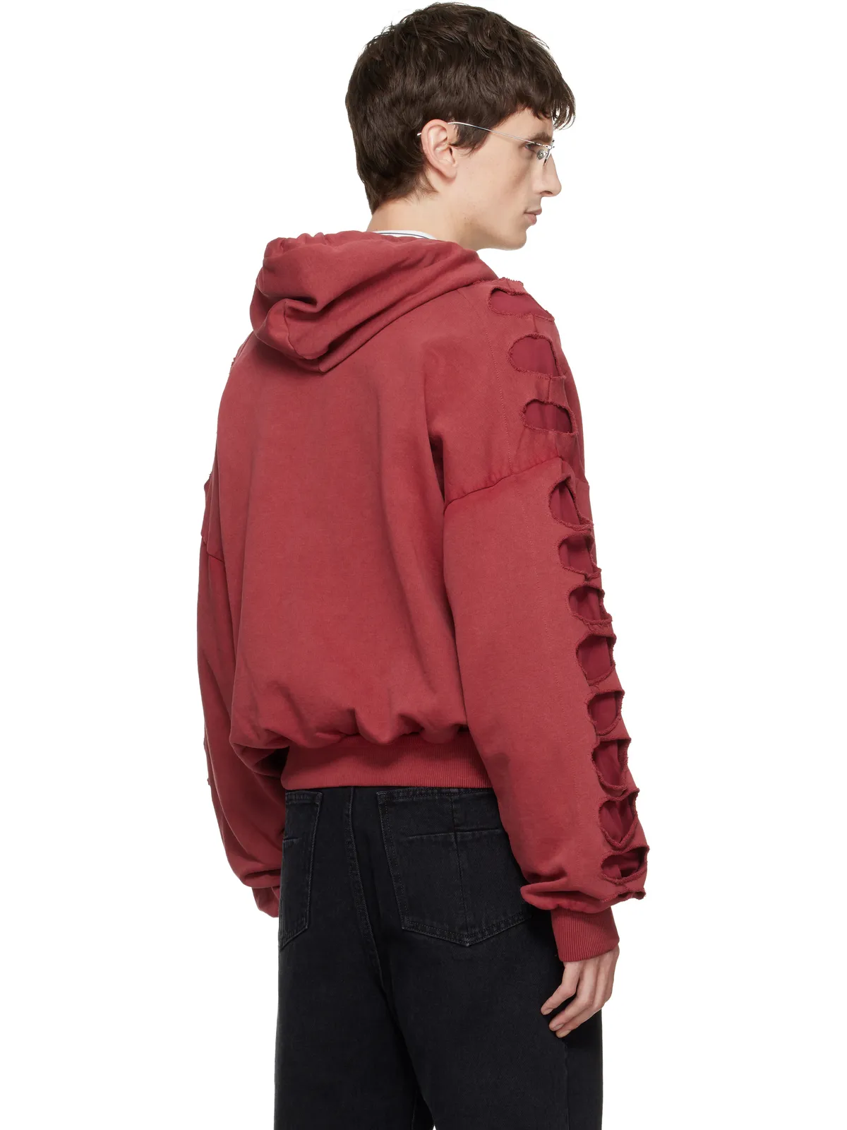AVAVAV Shoulderless カットアウト フーディ - 画像3