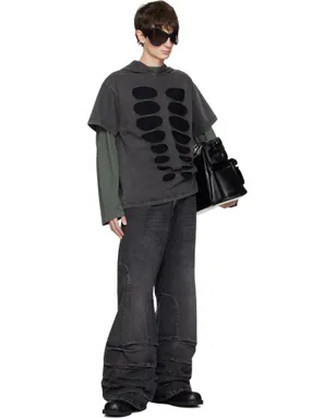 AVAVAV カットアウト フード付きTシャツ - サムネイル4
