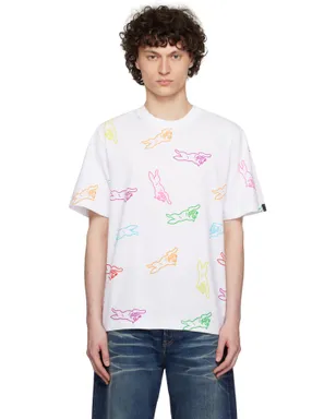 ICECREAM Running Dog オールオーバー Tシャツ - サムネイル1