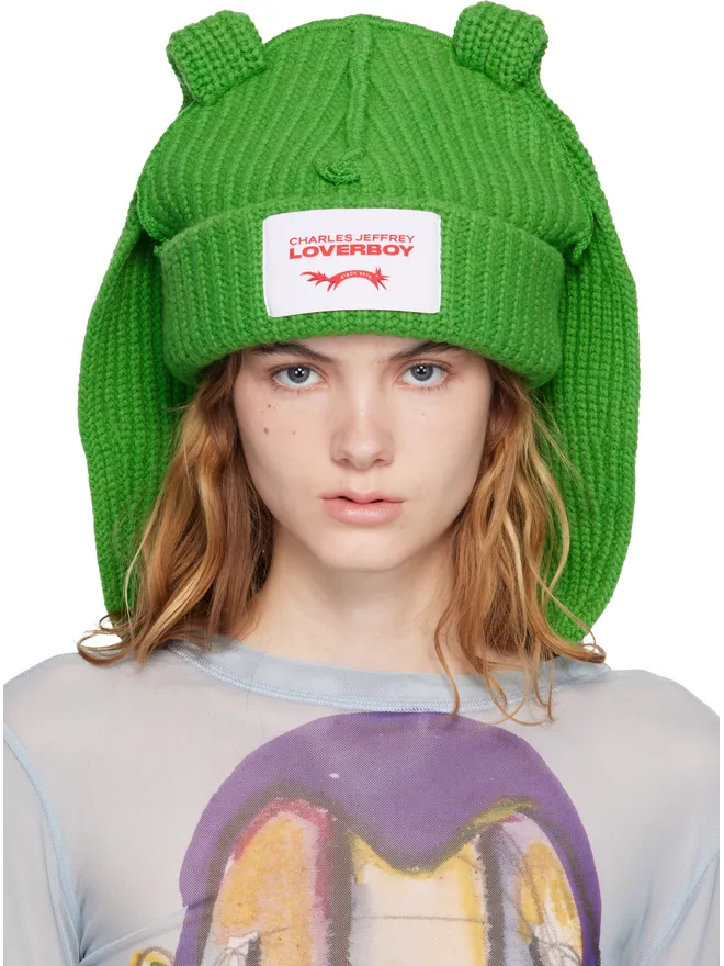 Charles Jeffrey LOVERBOY Charles Jeffrey LOVERBOY Chunky Rabbit ビーニーの商品画像