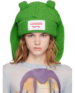 Charles Jeffrey LOVERBOY Chunky Rabbit ビーニー - サムネイル1