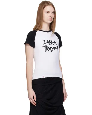 Charles Jeffrey LOVERBOY Graphic Baby ラグランTシャツ - サムネイル2