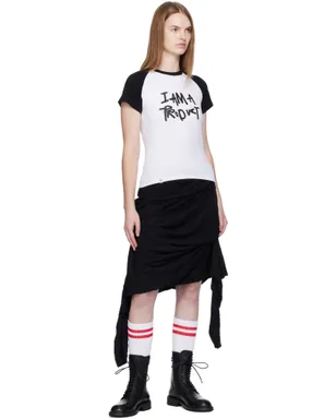 Charles Jeffrey LOVERBOY Graphic Baby ラグランTシャツ - サムネイル4