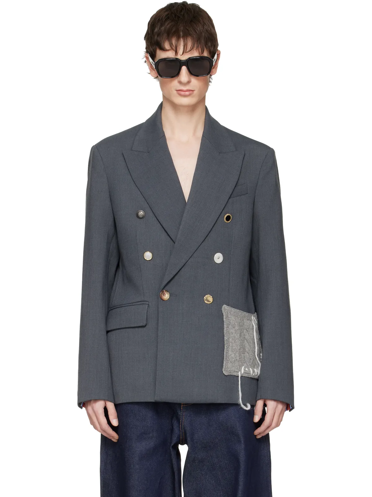Charles Jeffrey LOVERBOY Edinburgh テーラードジャケット - 画像1