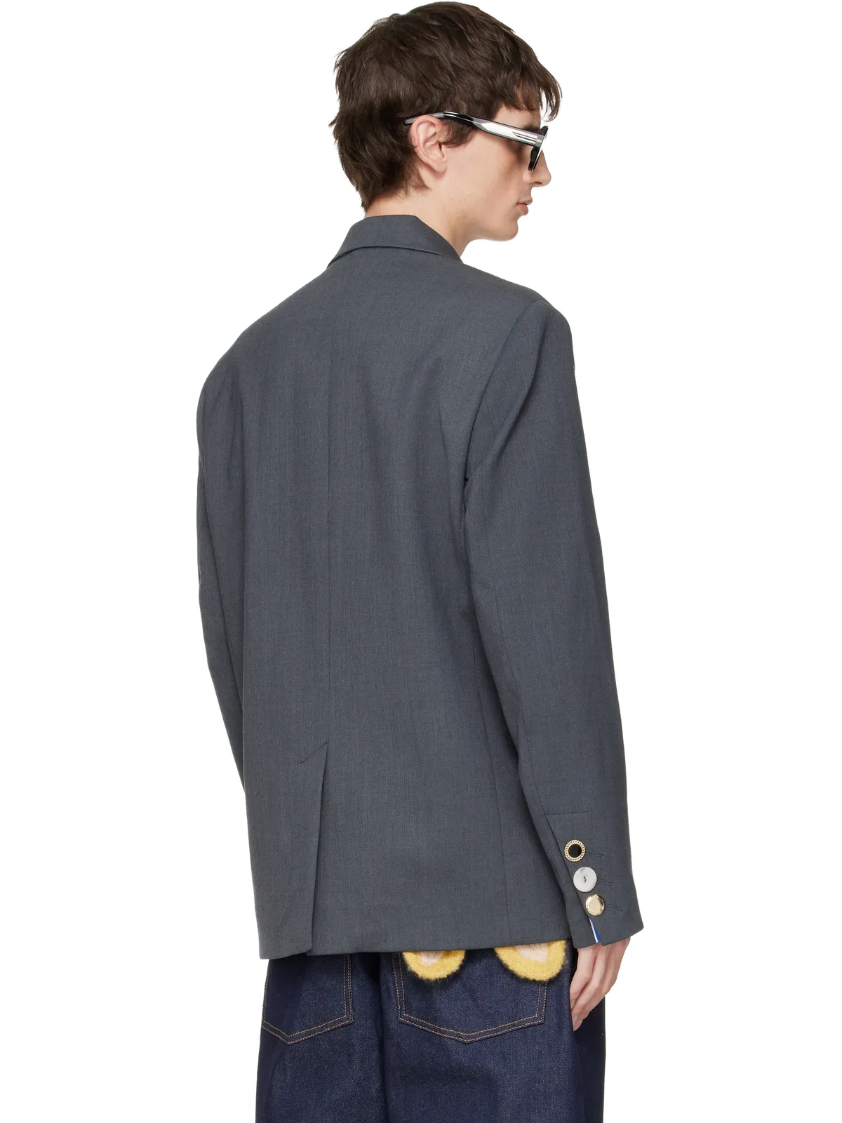Charles Jeffrey LOVERBOY Edinburgh テーラードジャケット - 画像3