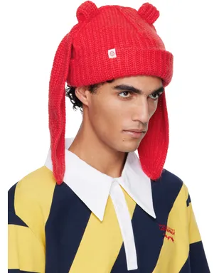 Charles Jeffrey LOVERBOY Chunky Rabbit モヘア ビーニー - サムネイル2