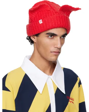 Charles Jeffrey LOVERBOY Chunky Ears モヘア ビーニー - サムネイル2