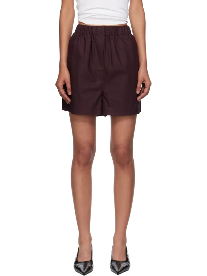 The Frankie Shop The Frankie Shop Lui オーガニックコットン ボクサー ショートパンツの商品画像