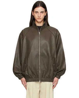 The Frankie Shop Senta フェイクレザー ボンバージャケット - サムネイル1