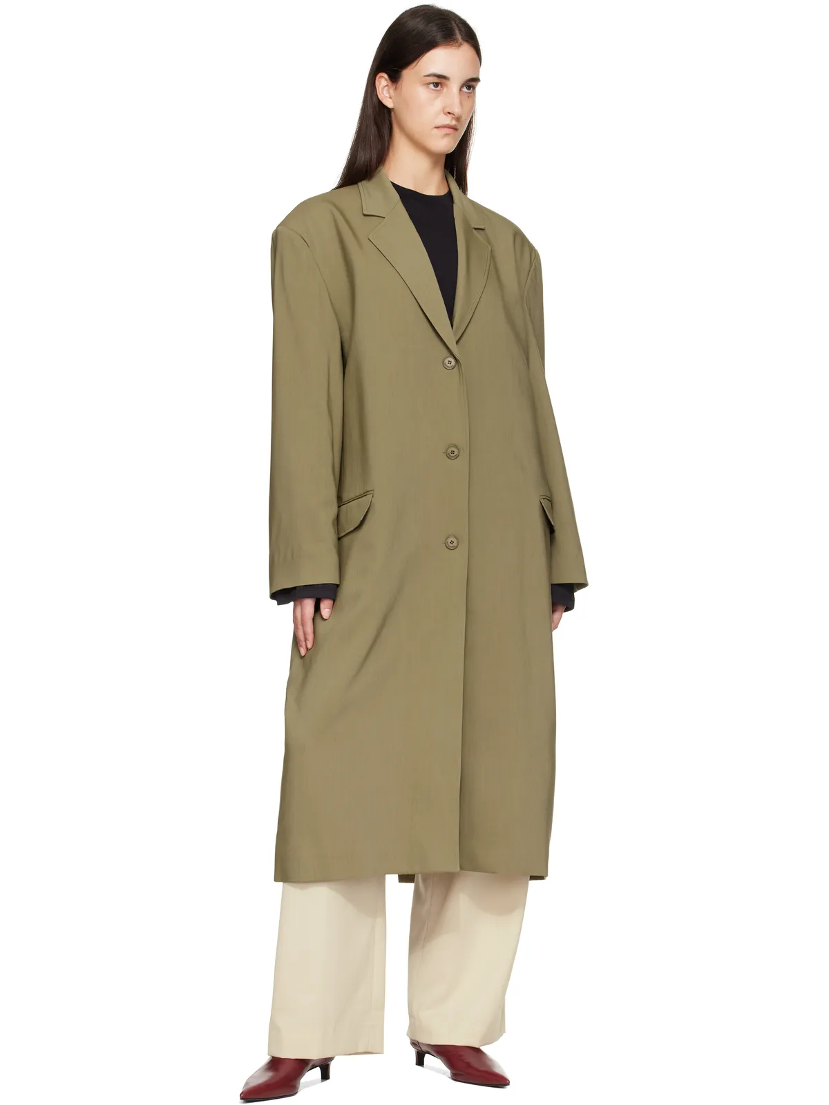 The Frankie Shop Tribeca ロングコート - 画像4