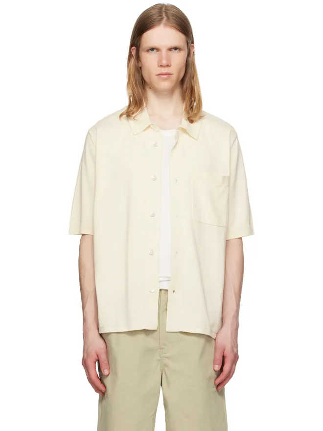 Norse Projects Norse Projects Rollo コットンリネン 半袖シャツの商品画像