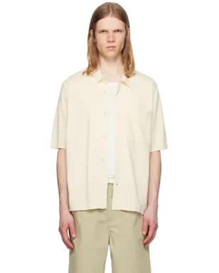 Norse Projects Rollo コットンリネン 半袖シャツ - サムネイル1