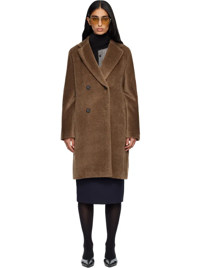Max Mara Max Mara Roseto フェイクファー コートの商品画像