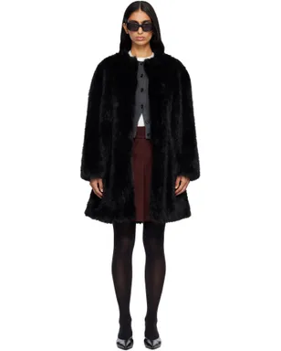 Max Mara Eros フェイクファー コート - サムネイル1
