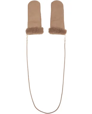 Max Mara Sand グローブ - サムネイル1