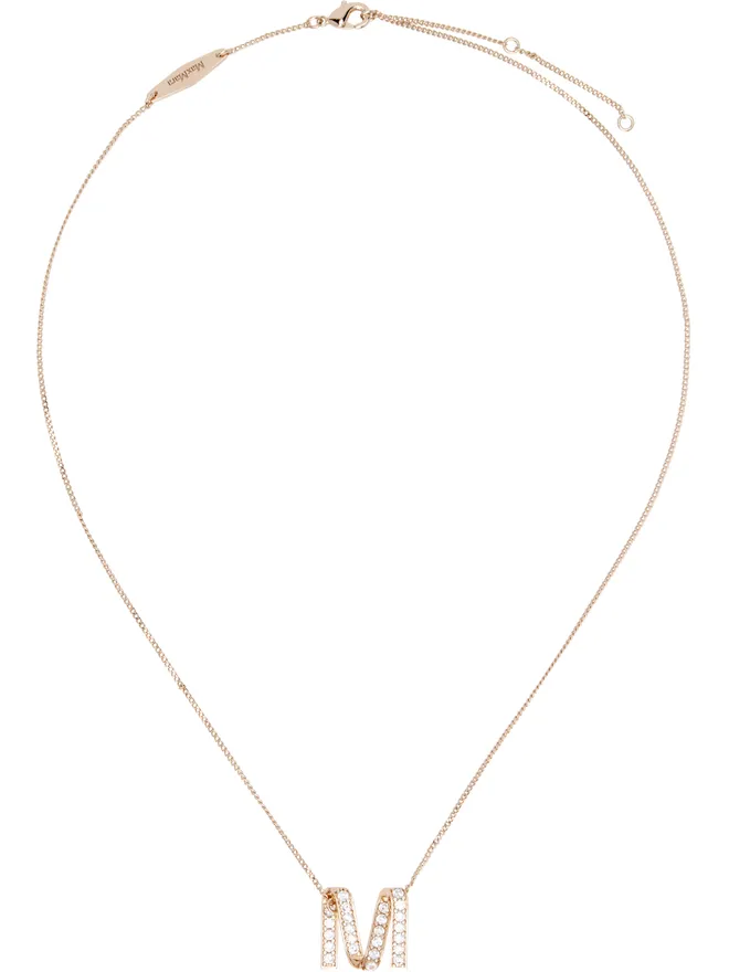 Max Mara Max Mara 'M' Pendant ネックレスの商品画像