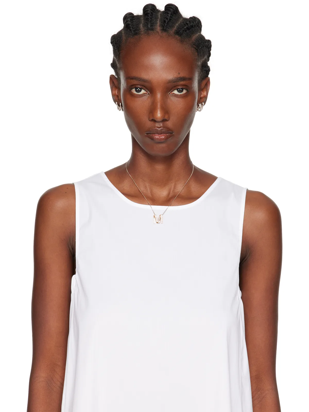 Max Mara 'M' Pendant ネックレス - 画像2