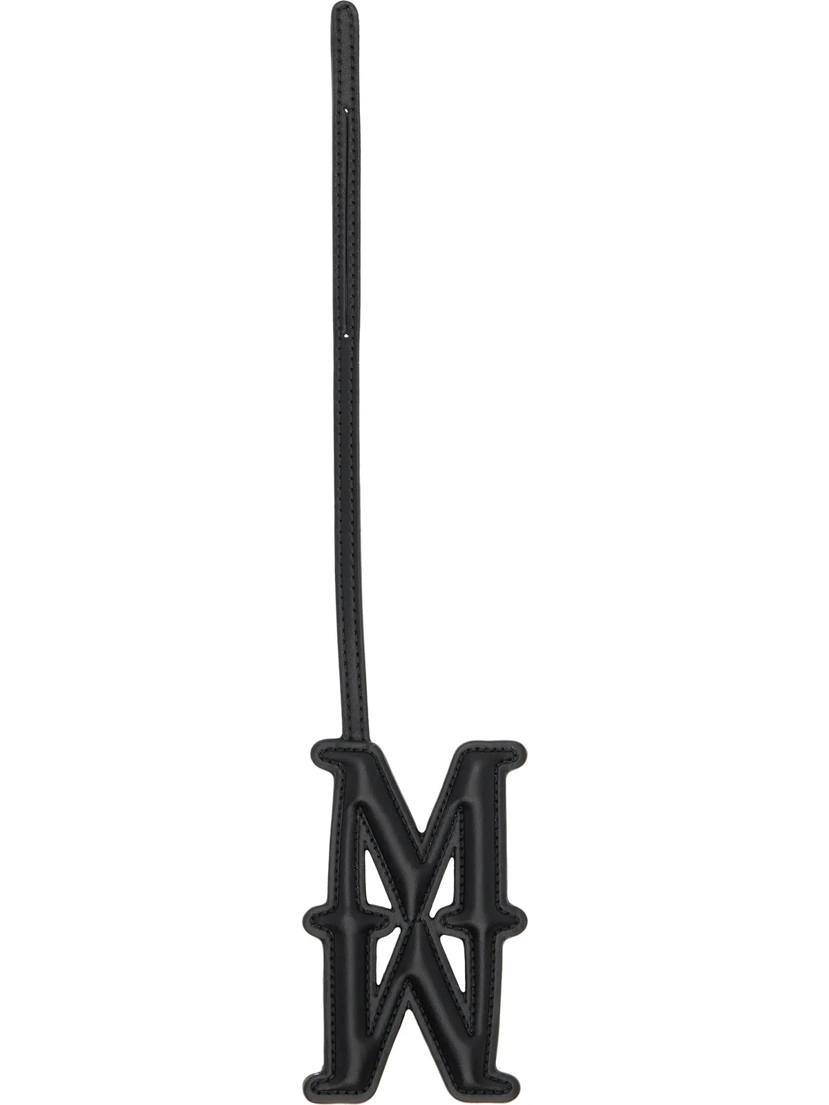 Max Mara モノグラム レザー キーチェーン - 画像1