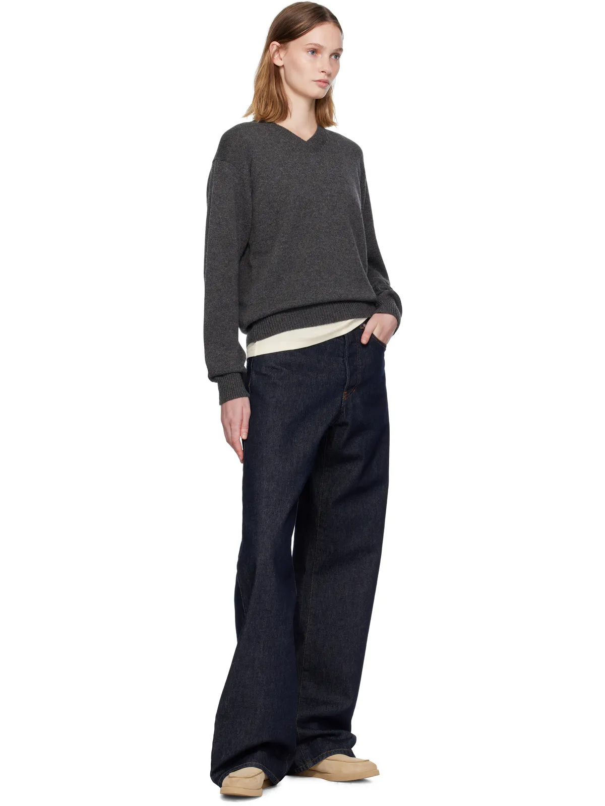 Max Mara Soft Moc ローファー - 画像5