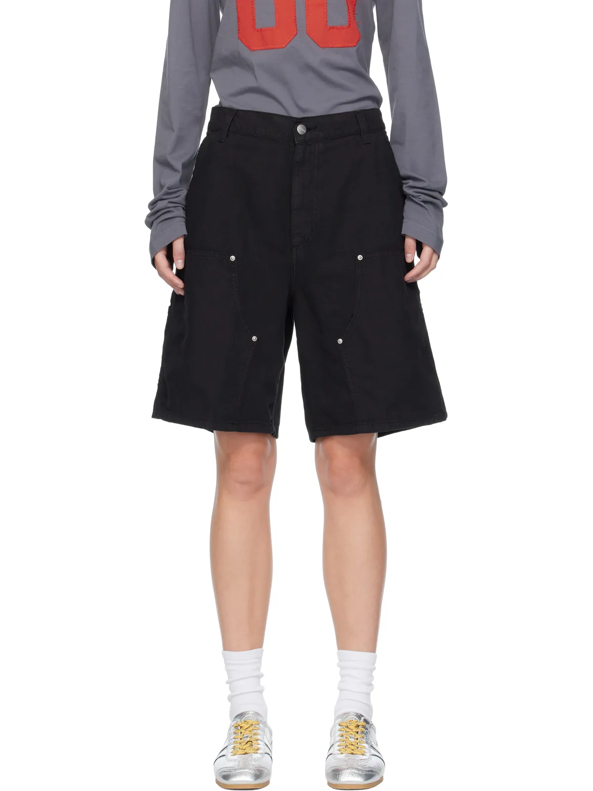 Carhartt Work In Progress Branford ダブルニー ショートパンツ - 画像1