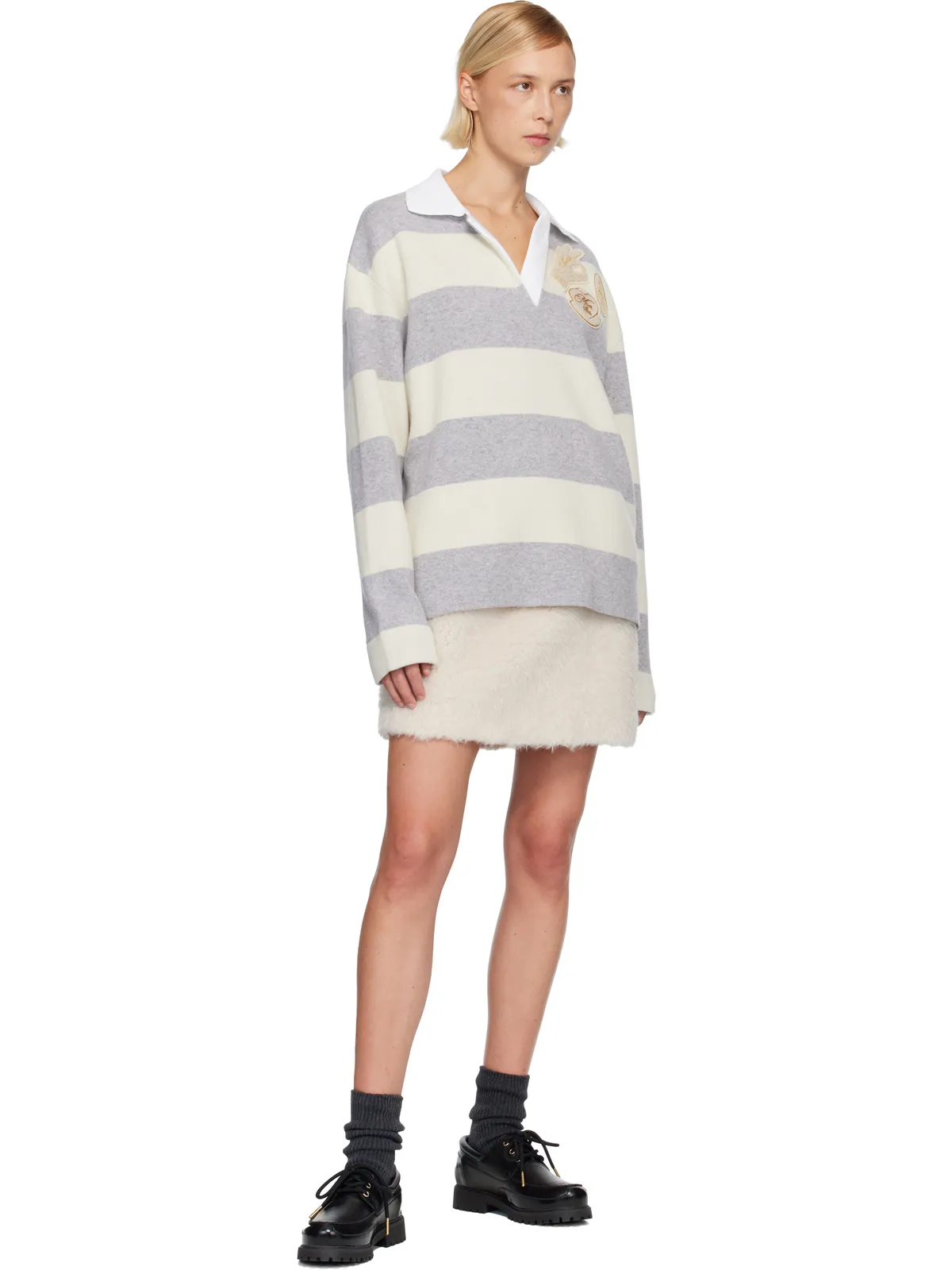 Moncler Teddy ミニスカート - 画像4