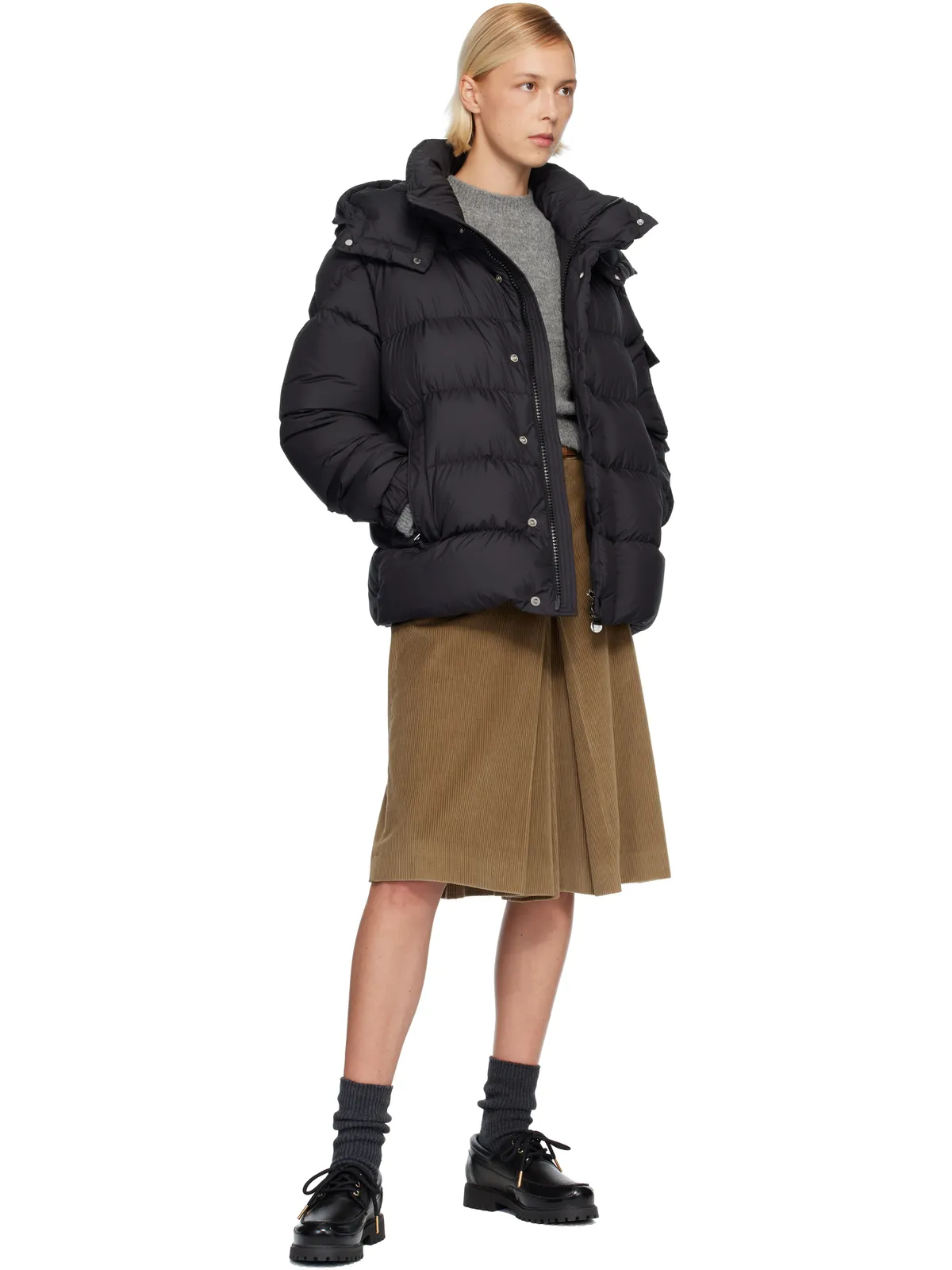 Moncler Maya 70 フード付き ショート ダウンジャケット - 画像5